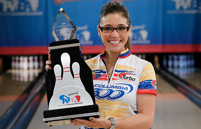 Clara Guerrero wins the 2016 Go Bowling PWBA Players Championship