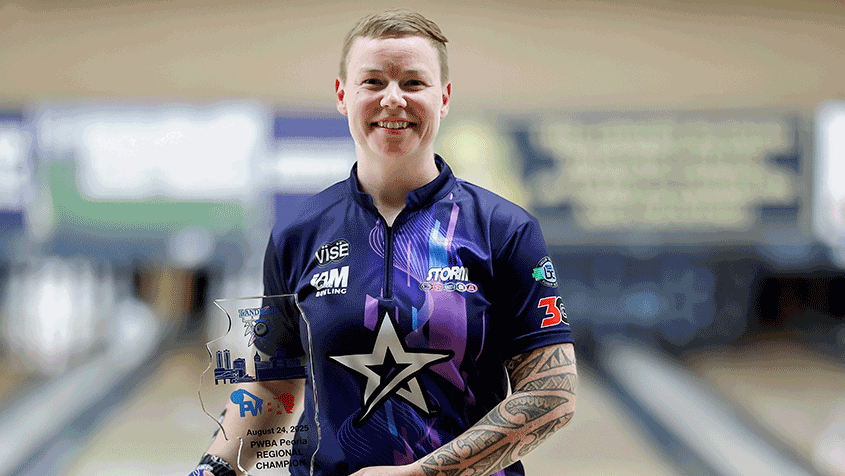 Brittany Smith after winning