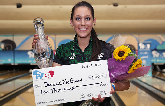 Danielle McEwan wins the 2018 PWBA Fountain Valley Open