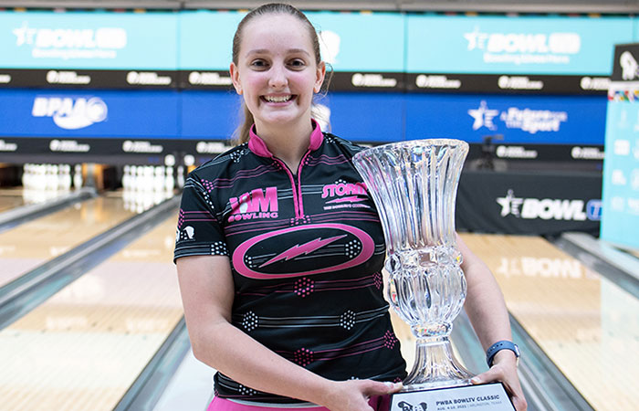 Jillian Martin wins the 2021 PWBA BowlTV Classic