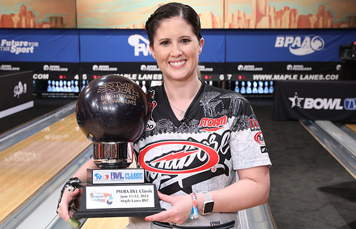 Bryanna Coté wins the 2022 PWBA BVL Classic