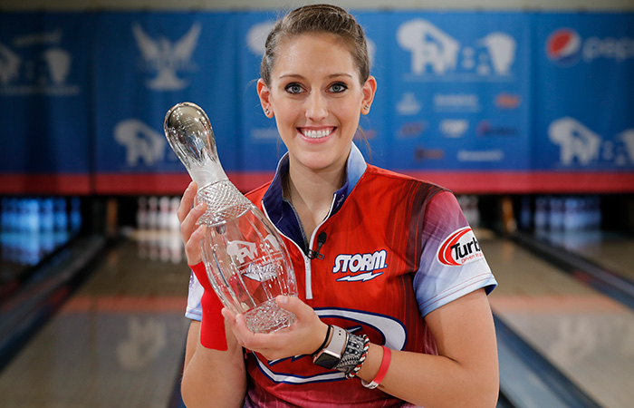 Danielle McEwan wins the 2016 PWBA Wichita Open