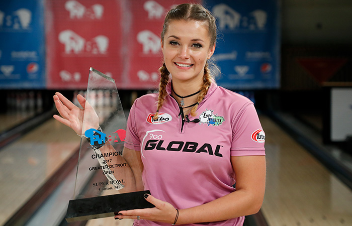 Daria Pajak wins the 2017 PWBA Greater Detroit Open