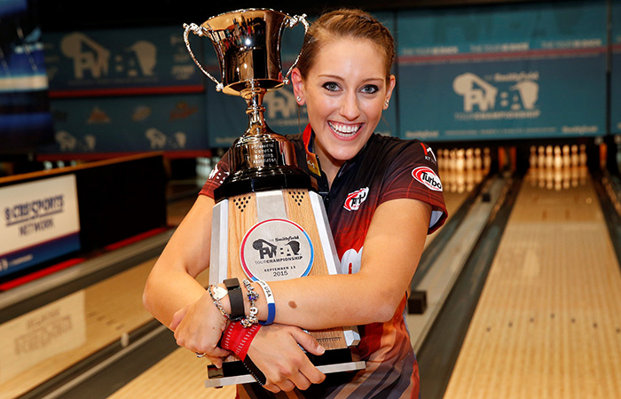 Danielle McEwan wins the 2015 PWBA Tour Championship